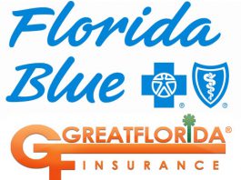 GreatFlorida Insurance is a authorized vendor of health insurance for Blue Cross & Blue Shield.