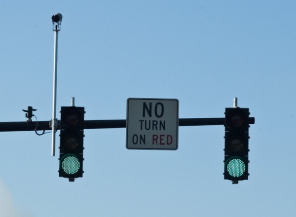 no turn on red camera