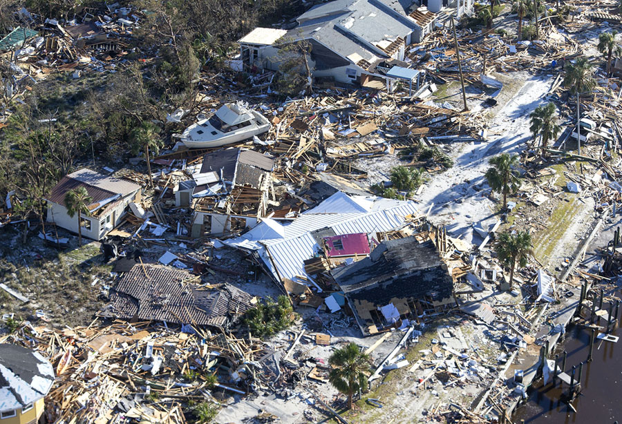 Florida Panhandle Faces Major Destruction After Hurricane Michael Hits As Category 4 Storm