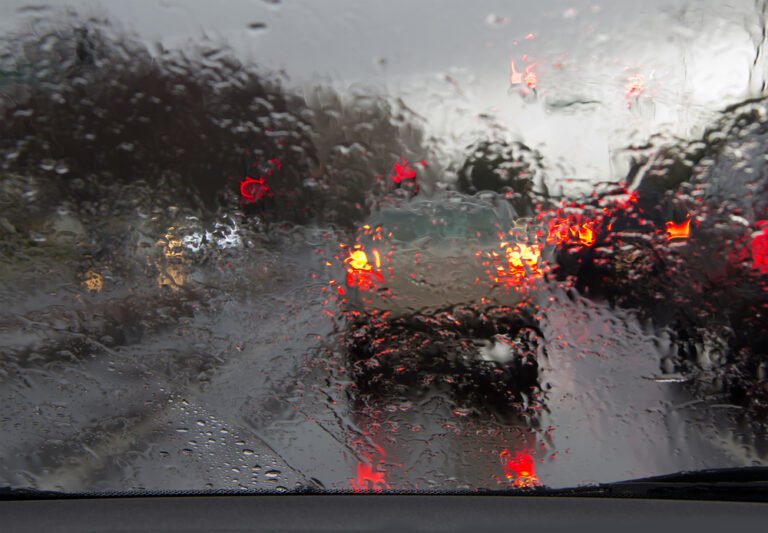 Avoid driving like a maniac in bad weather