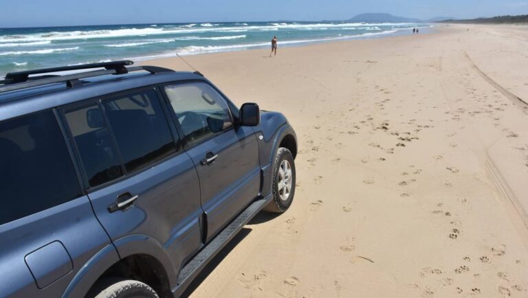 What to do if your car is stuck in sand, mud or water