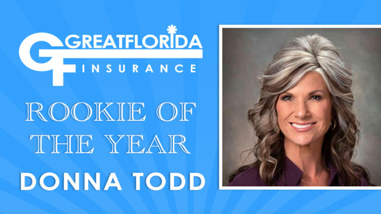 Donna Todd Named GreatFlorida Insurance 2023 Rookie of the Year