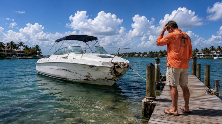 The Most Common Boat Damage
